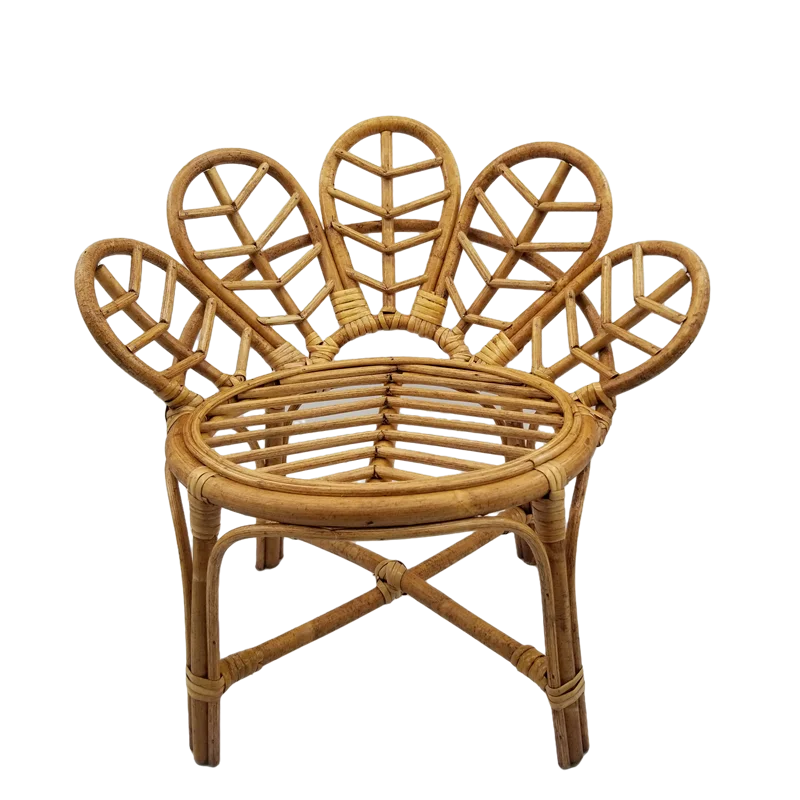 

Newborn Photography Props Vintage Bamboo Flower Chair Prop Basket Container Photography Bed Newborn Photo Posing Prop Baby Crib