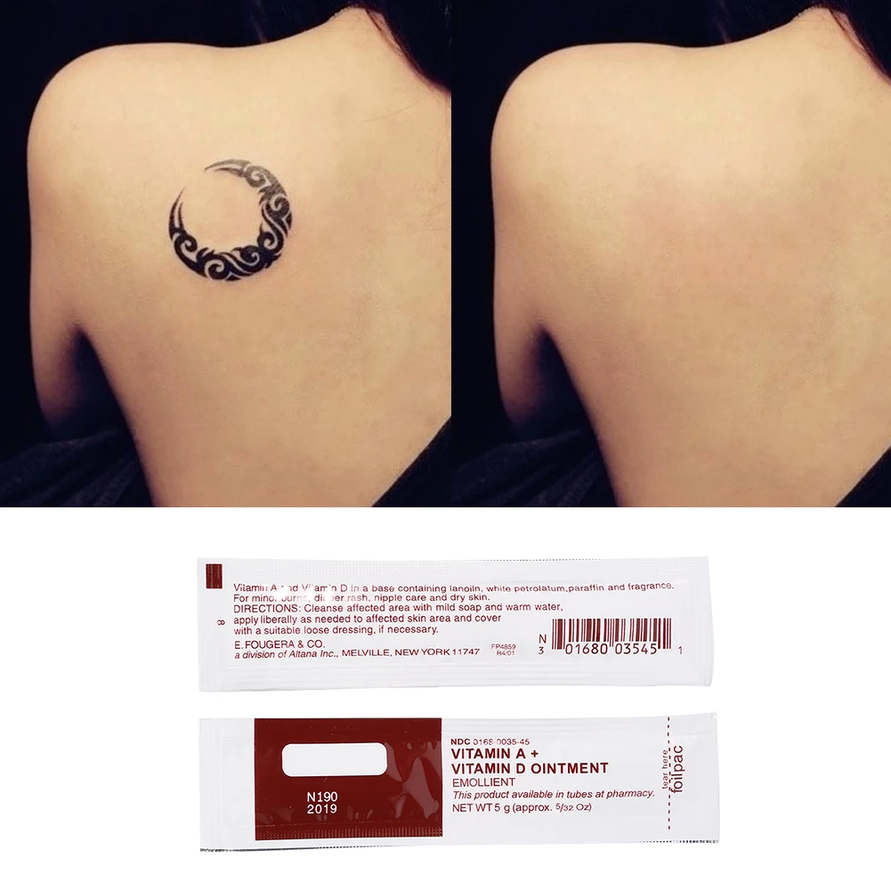 10pcs Recovery Ointment Set Permanent Makeup Tattoo Repairing Aftercare Recovery Vitamin A&D Ointment Cream Gel view 3