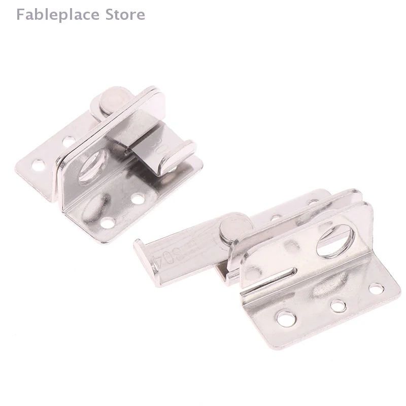 Turn On Left / Right Brief Simple Bolt Anti-theft Security Door Thick Lock Hasp
