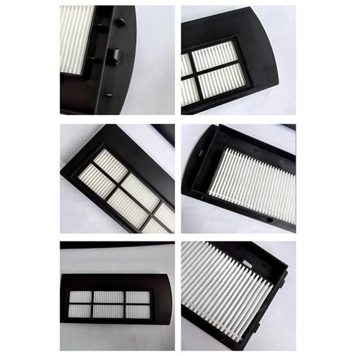 อะไหล่เปลี่ยนได้สำหรับหุ่นยนต์ eufy X9 Pro อะไหล่เครื่องดูดฝุ่นซักได้แปรงถูพื้นอะไหล่เครื่องดูดฝุ่นด้านข้าง12ชิ้น