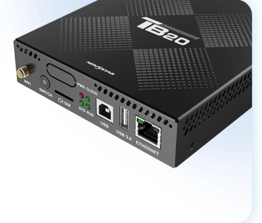 Novastar TB10 Plus and TB20 For LED Screen Display 650000 Pixels Controller Upgraded version of TB1