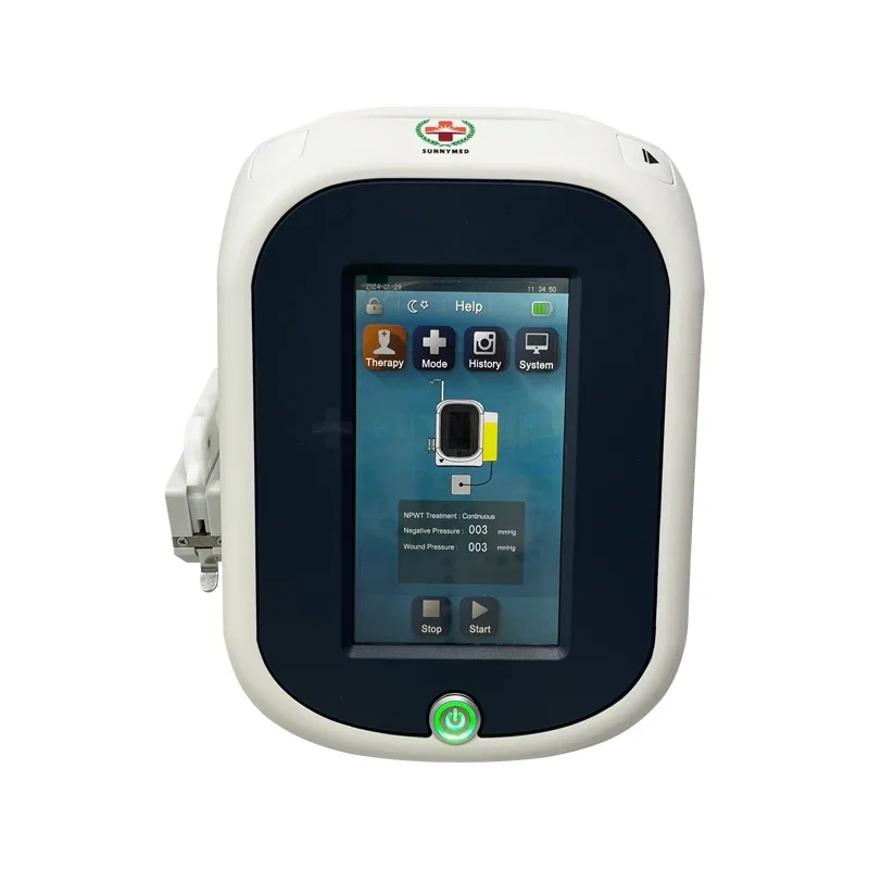 SY-I800 Negative Pressure Wound Therapy System npwt device to reduce inflammatory exudate and promote granulation tissue