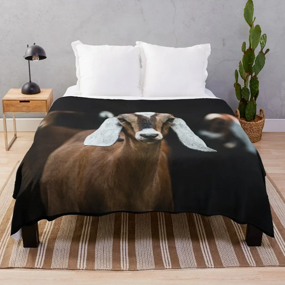 Nubian doe Throw Blanket Loose Blankets For Bed Luxury Throw Blankets