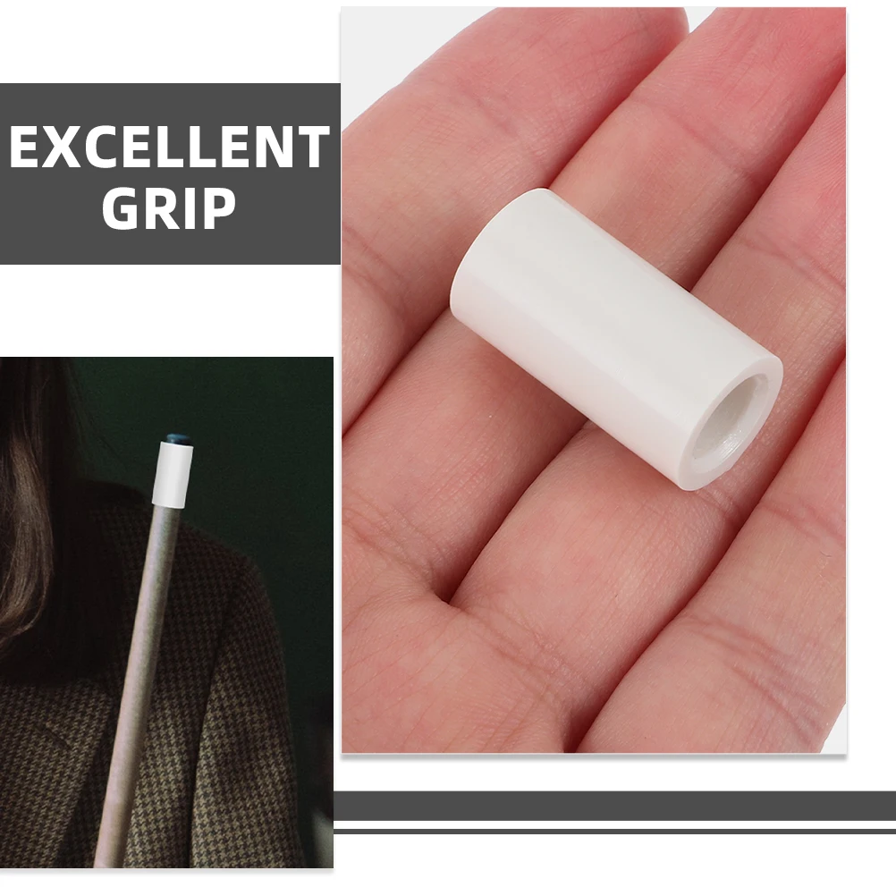 

2 шт. пластиковые наконечники для бильярдного кия, сменные наконечники для бильярдного кия, аксессуары для снукера, детали для бильярда, принадлежности для бильярда