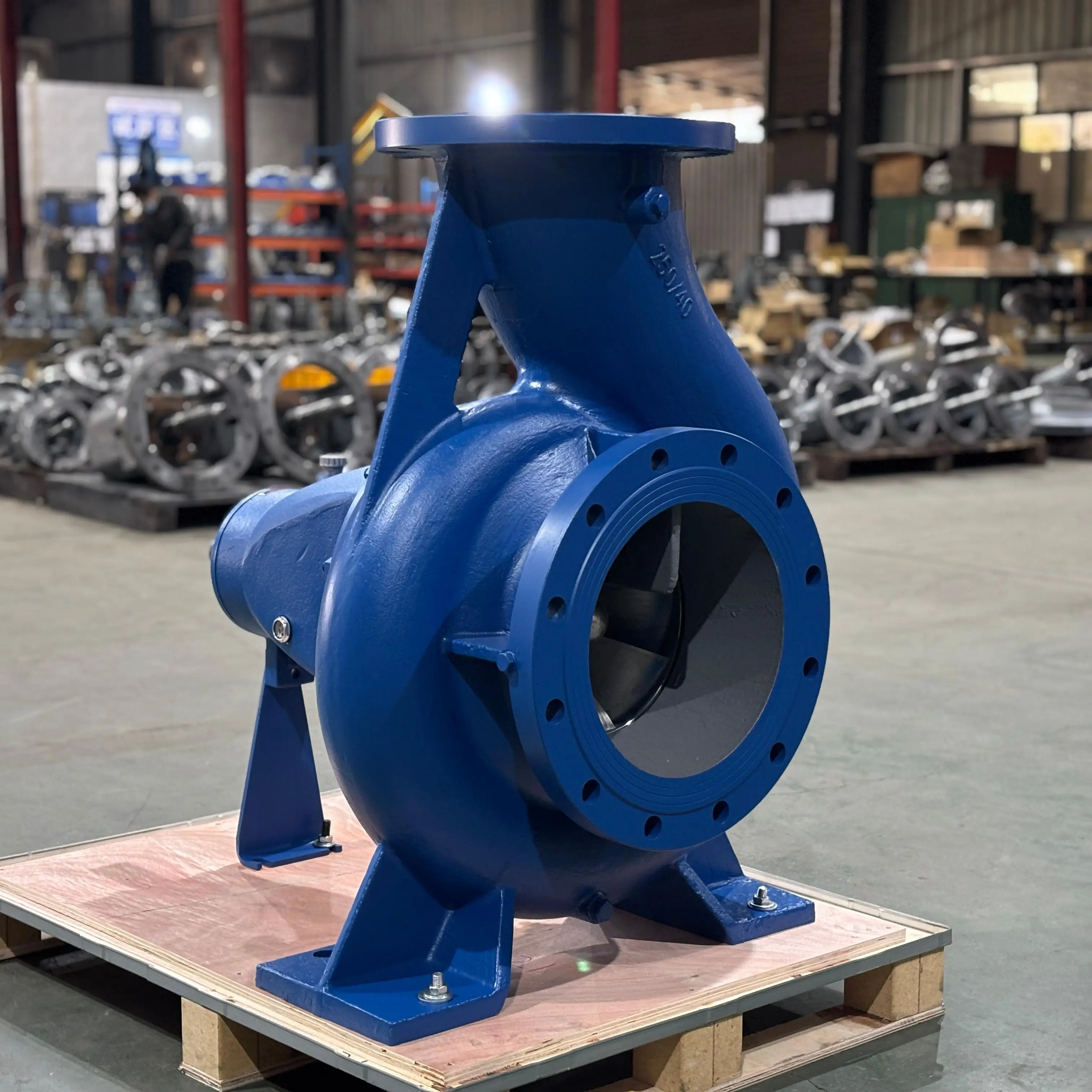 CE ISO 16 Bar High OEM Three-Phase Electric Fire Pump Industrial Irrigation Stainless Steel Cast Iron Single Stage Pump