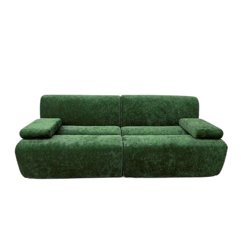 

Bamboo, fabric, sofa, retro style, modern, living room, module, combination