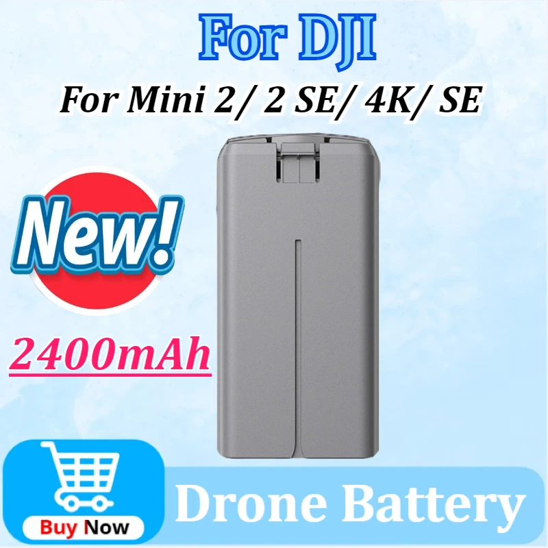 

7.7V 2400mAh 18.48Wh for DJI Mini 2/Mini 2 SE/Mini 4K/Mini SE Drone Battery Accessories High Quality Rechargeable Battery
