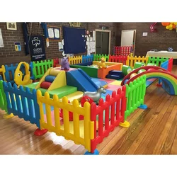 Economical Indoor Soft Play with Thrifty Play Fences for Budget Savvy Families ball pits indoor equipment