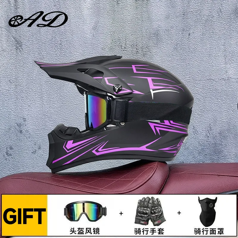

Discounted Wholesale Dot Certified Motorcycle Helmet Cotton Lining Crash-Resistant Abs Motocross Riding Full Face Helmets
