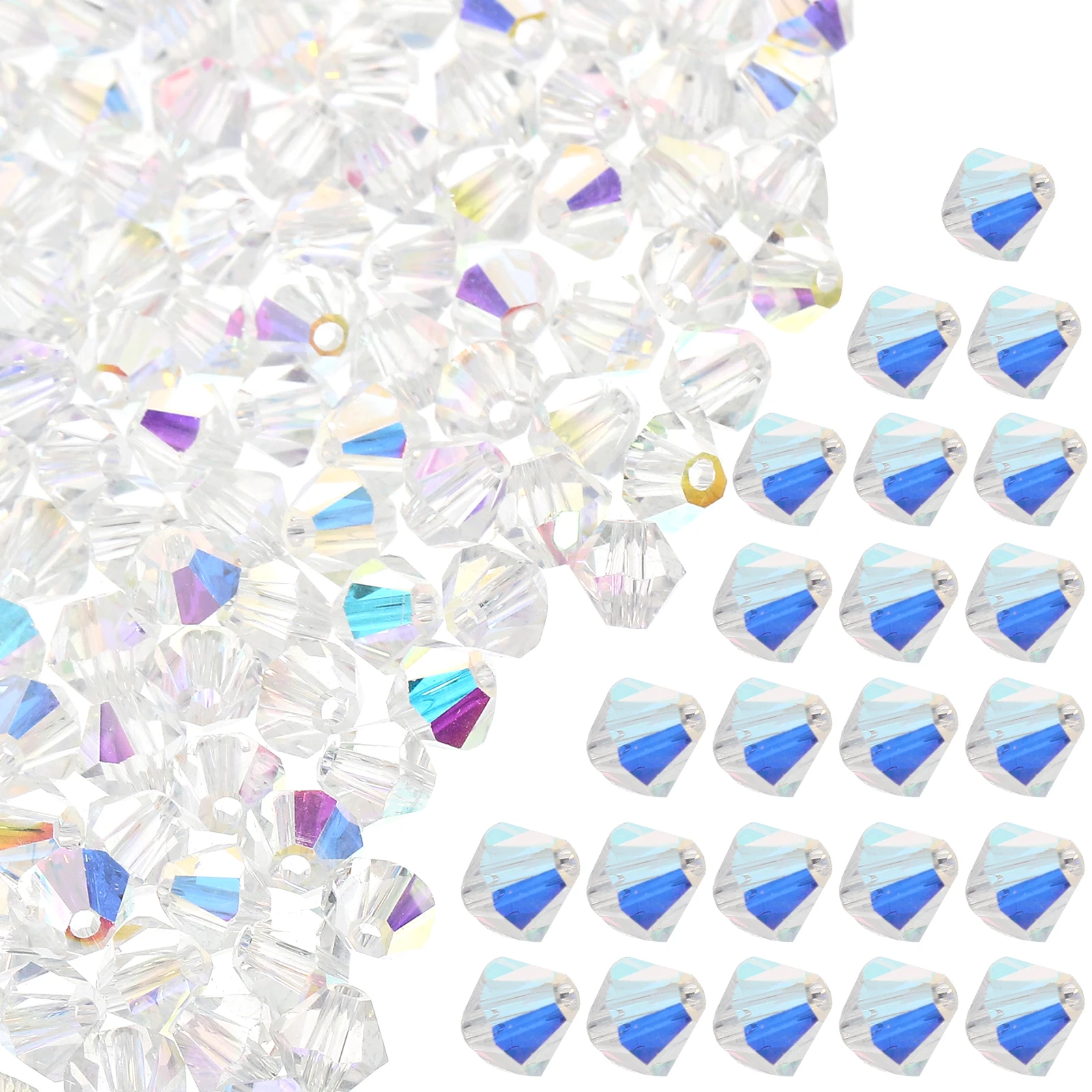 

Spacer Beads Jewelry Making Supplies Manual Colorful Loose Spacers for Bracelets