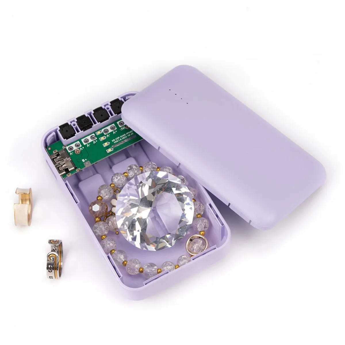 

Креативный забавный безопасный ящик для хранения мобильных источников питания, студенческий белый воротник, скрывающий деньги и сигареты, безопасность артефакта