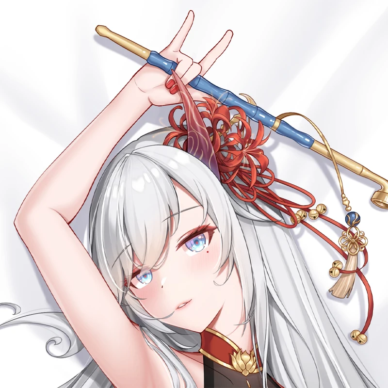 

Dakimakura Anime Pillow Case Shenhe Double-sided Print Of Life-size Body Pillowcase Gifts