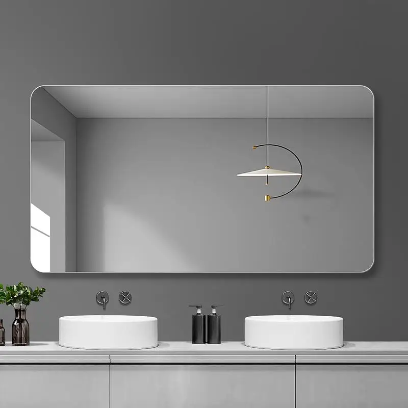 

Wall-Mounted Anti-Fog Waterproof Bathroom Vanity Mirror for Home Use