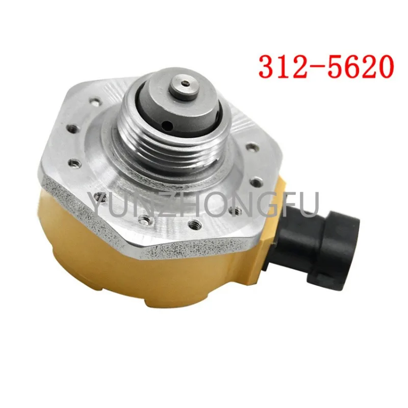 For 320D C6 C6.4 Electronic Fuel Pump 312-5620 Electronic Solenoid Valve Fuel Pump Complete Solenoid Valve 3125620 Repair Tools