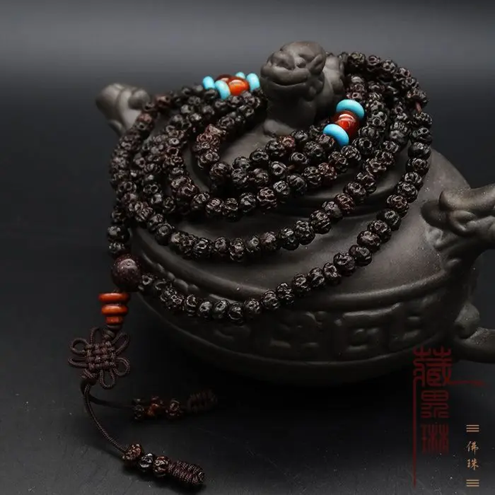 

Collection 216P Natural Small King Kong Bodhi Buddha Beads Bracelets Chanting Beads Rosary Beadsed Small Round Bead Hand Strings