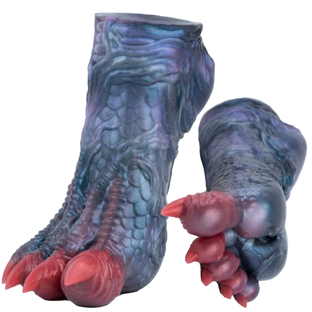 GEEBA-masturbador masculino con diseño de pie de monstruo de fantasía, masturbador masculino de silicona de un solo canal, Coño de bolsillo, Onahole, tienda de juguetes sexuales para adultos