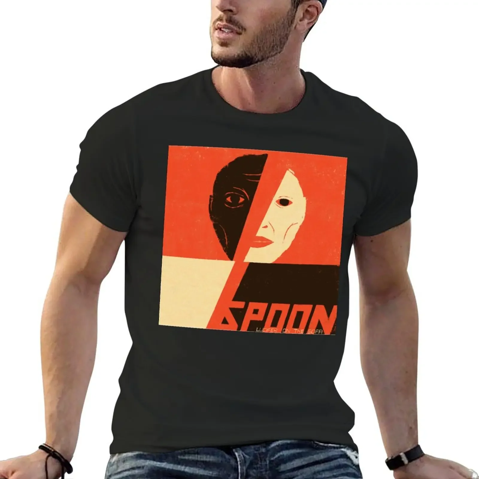 Spoon Lucifer On The Sofa T-Shirt summer clothes graphic t shirts graphic tee shirt new edition mens graphic t-shirts funny