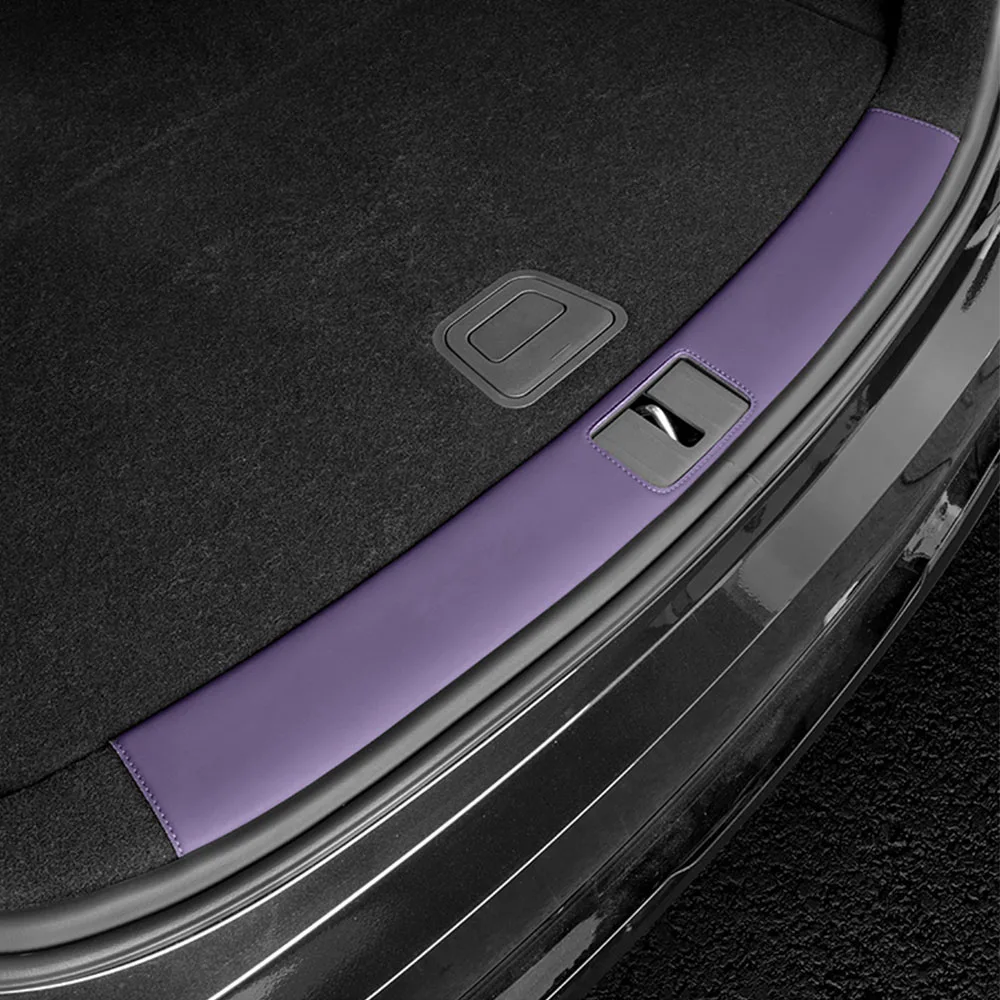 

For AVATR 07 2024 2025 Trunk Door Threshold Protection Strip Car Modification Supplies Original Color Leather Protective Pad