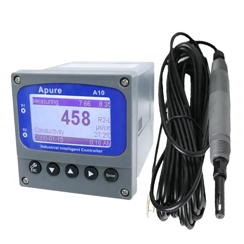 Digital TDS PH EC Controller Water Online Electrical Conductivity Meter For Laboratory