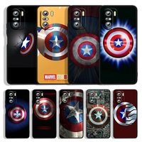 Shield captain america marvel For Xiaomi Redmi 12C 11A 10C 10X 9T 9C 9AT 8A 7A 6A 5A A2 A1 Y3 Y2 Prime Plus Black Phone Case