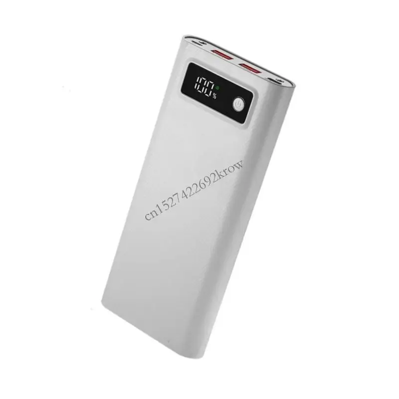 Quick Charging 8 Cell 18650 Power Banks Case Universal 18650 Power Banks Shell Easy to Carry for 8x18650 Battery setups