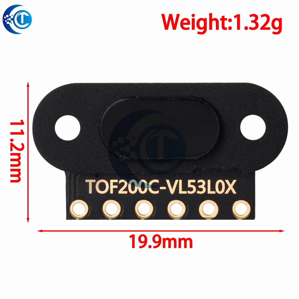 VL6180/VL53L0X/VL53L1X Time of Flight (ToF) Laser Ranging Sensor Module TOF050C TOF200C TOF400C 50CM/2M/4M IIC For Arduino STM32