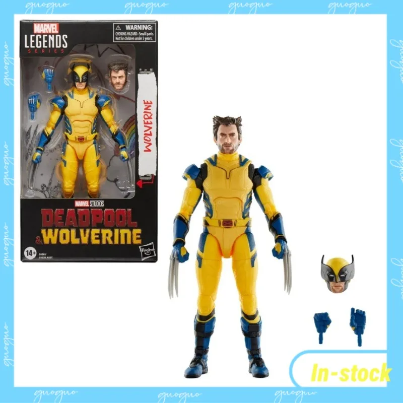 

【In-stock】 Hasbro Marvel Legendary Wolverine Anime Action Figure Model Collection Toy Gift 6 Inch