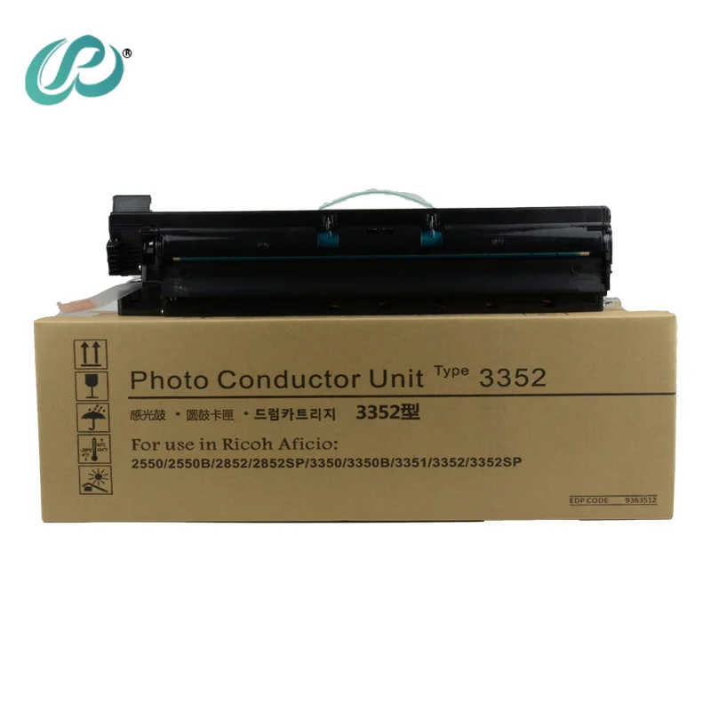 1pcs MP3352 Drum Unit for Ricoh Aficio MP2550 2550B 2852 2852SP 3350 3350B 3351 3352 3352SP High Quality Copier Spare Parts