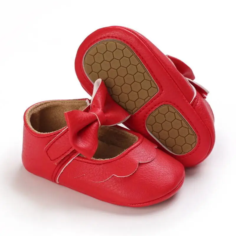 Kawaii Casual Shoe Childrens Shoes Spring Autumn Baby Girls Princess Velcro Soft Sole Non Slip Walking Shoes for 1 Year Old