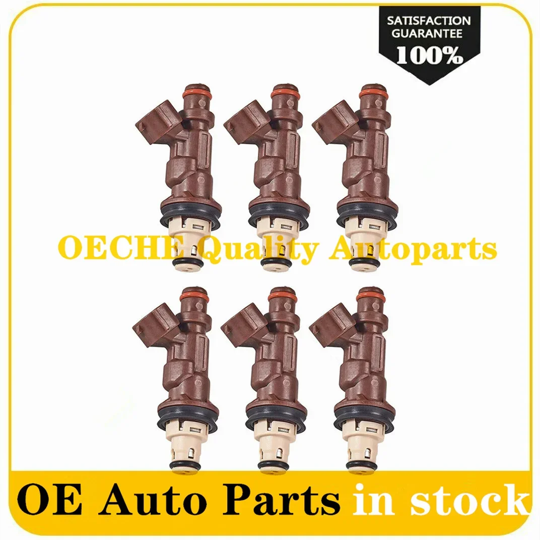 6 SZTUK 23209-62040 23250-62040 2320962040 2325062040   Dysza wtryskiwacza paliwa do Toyota Tacoma Tundra 4Runner 3.4L HILUX LAND CRUISER