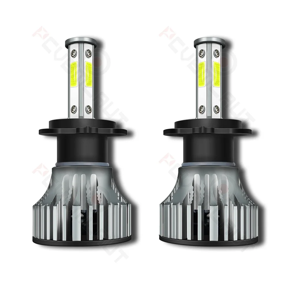 

PCVBMLAUT 2PCS Car lights H7 Super Bright LED Headlights High Low Beam Fog Light Bulb White 6000K Car accsesories