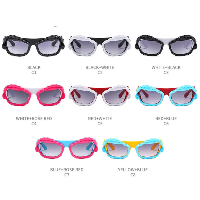 Moda nuove donne Y2K occhiali da sole donna tecnologia futura occhiali da sole uomo Outdoor protezione UV occhiali UV400 Oculos De Sol