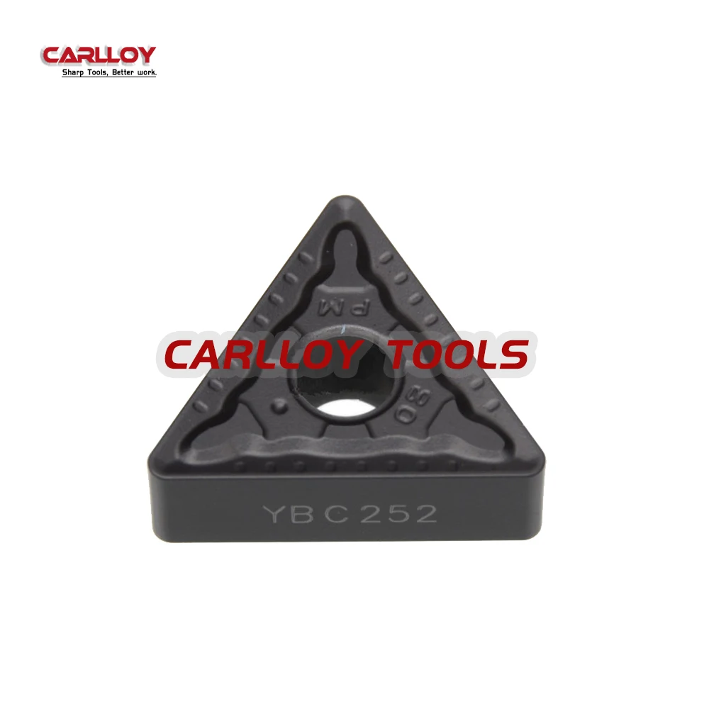 

TNMG160408 PM YBC252 Original Carbide Insert CNC Lathe ZCC Turning Tool For Steel Cutting