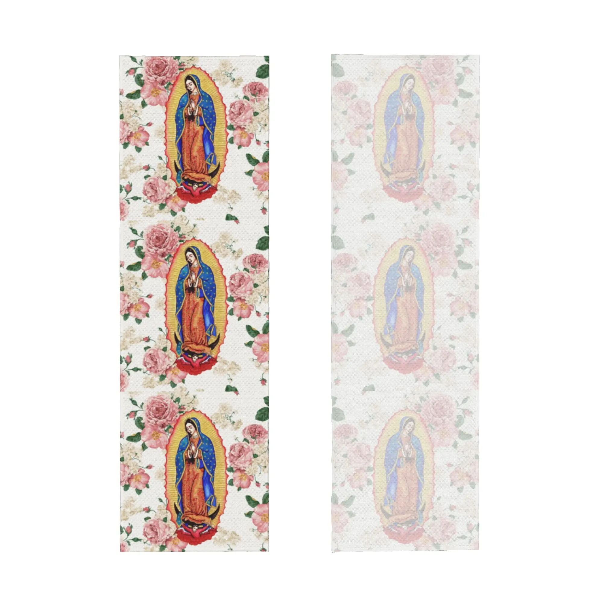 Virgin of Guadalupe Cold Exercise Towel Face Towel Quick Dry Mexico Catholic Virgin Mary Pool Breathable Cold Towel