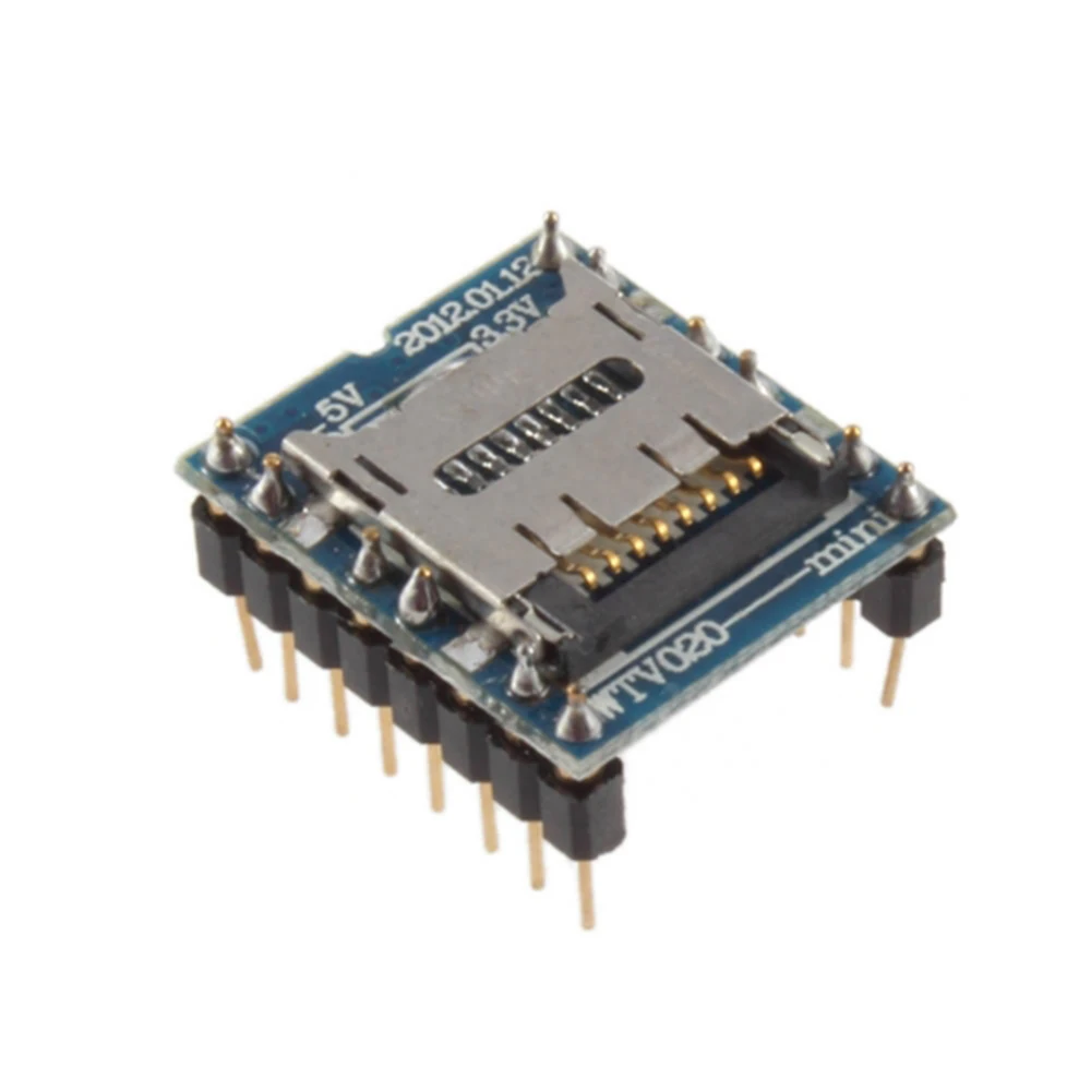 WTV020 WTV020-SD WTV020SD-20SS Mini SD Card MP3 Sound Module voice module For PIC Arduino 2560 R3 WTV020-SD-16P