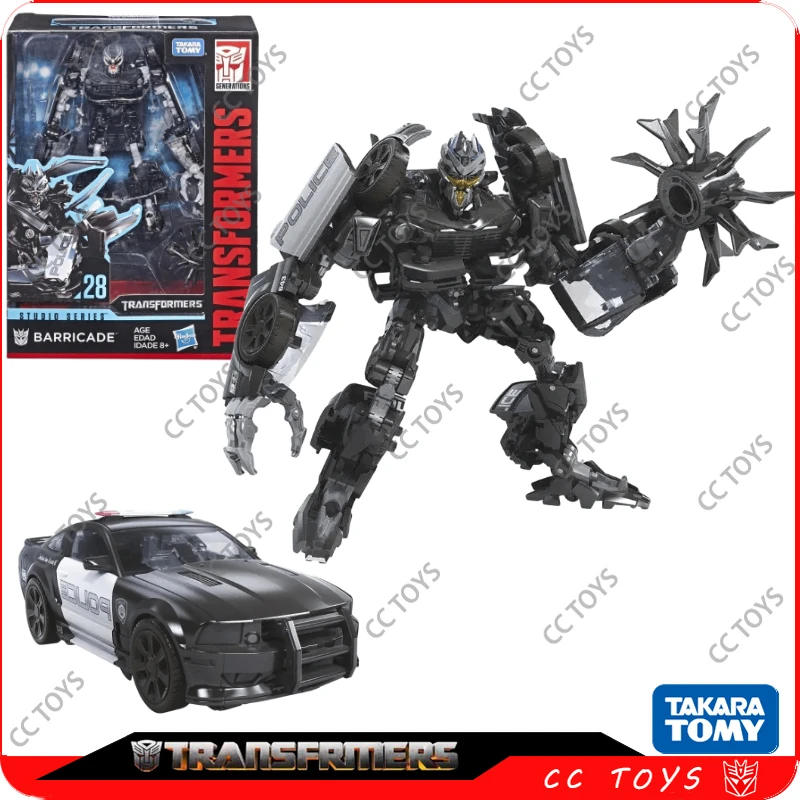 

Transformers Takara Tomy Genuine Spot Voyager SS28 Barricade Collection Autobot Action Figure Robot Birthday Gift Children's Toy