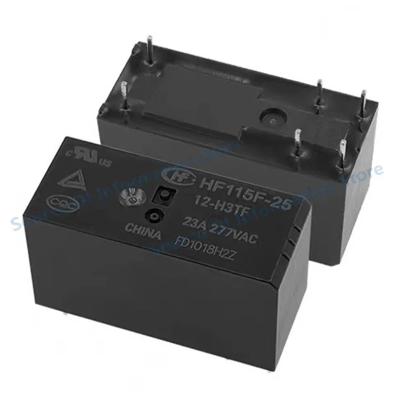 

5Pcs High power DC relay HF115F-25/5/12/24-H3TF 5V 12V 24VDC 6Pin 23A