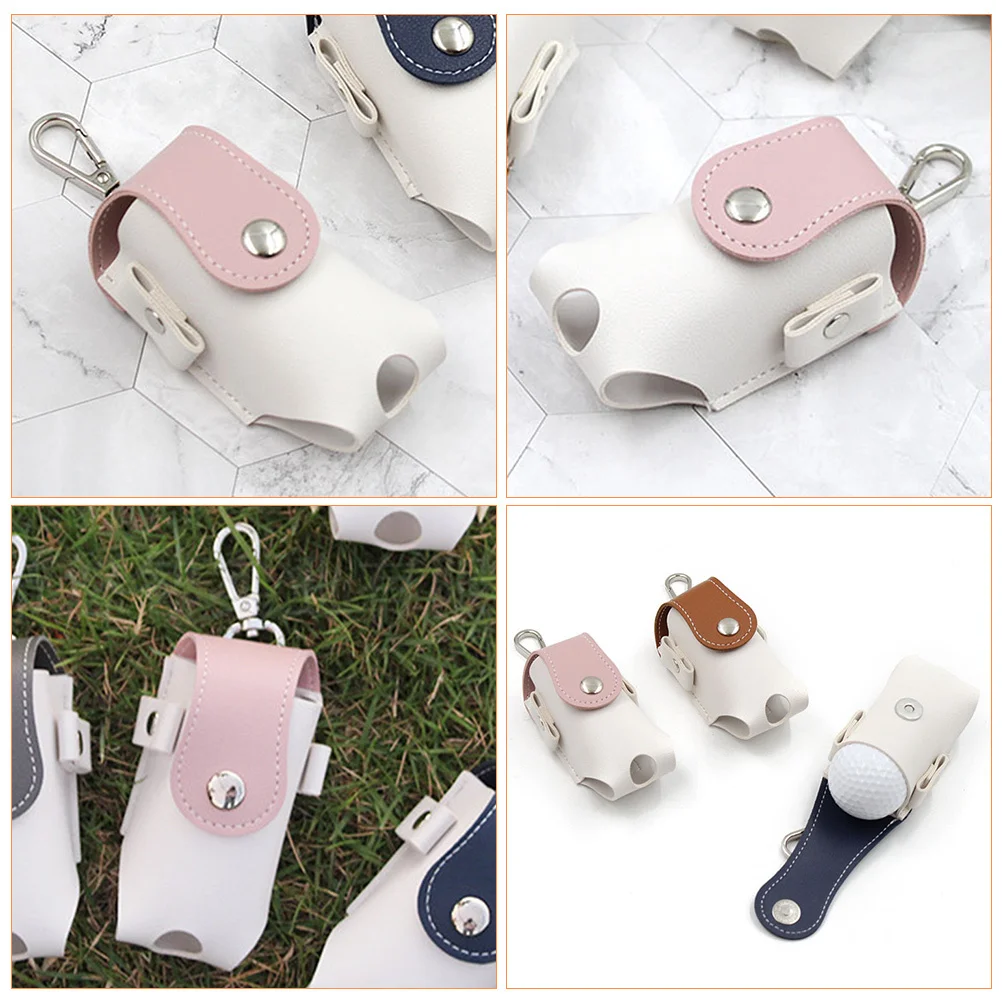 

Golfing Ball Bag Waist Pack Design Easy Safe Storage Durable Reusable Daily Use Organizer Golfs Ball Bag