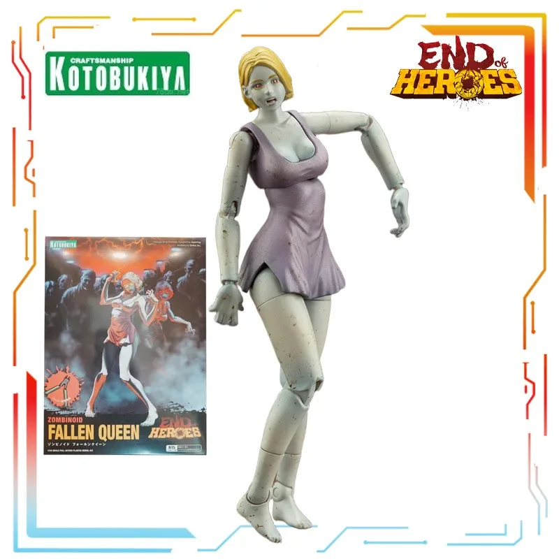 Kotobukiya Originele Plastic Assembly Model Series Zombie Fallen Queen Action Figure Assembly Model Toys Model Cadeaus voor jongens