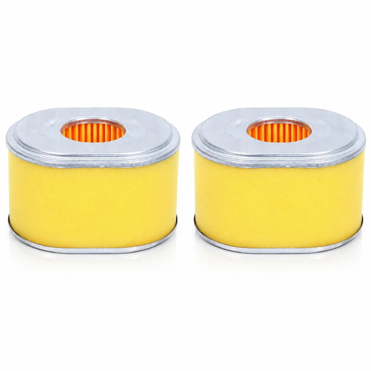 Universal Air Filter Replacement 2-Pack Yellow for Predator 212cc Briggs CR950 17210-ZE1-507 17210-ZE1-821 17210-ZE1-820 AFZE18