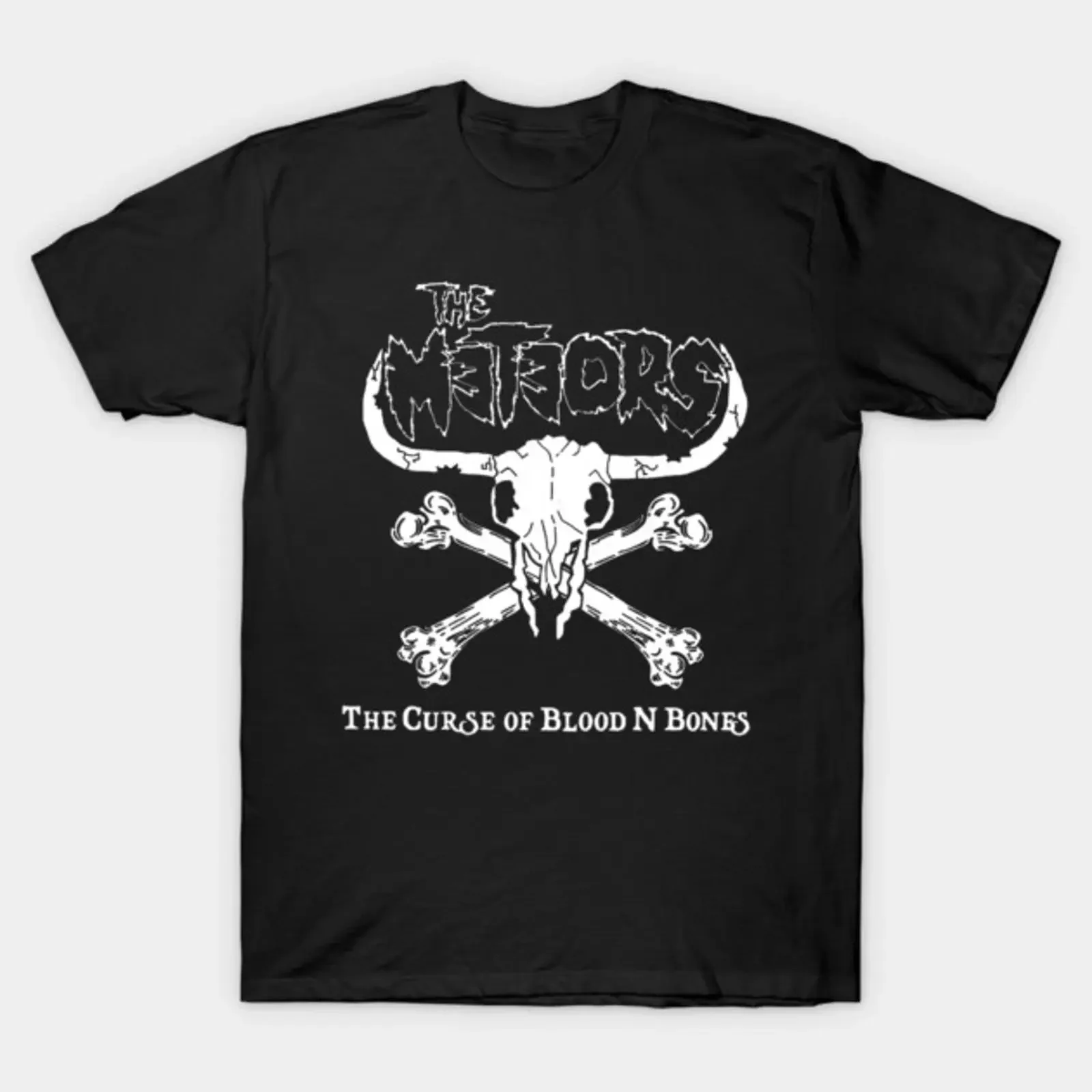 The Meteors T Shirt vintage Washed streetwear Top For Everyday Wear Breathable Stretched Casual designer clothes Stylish