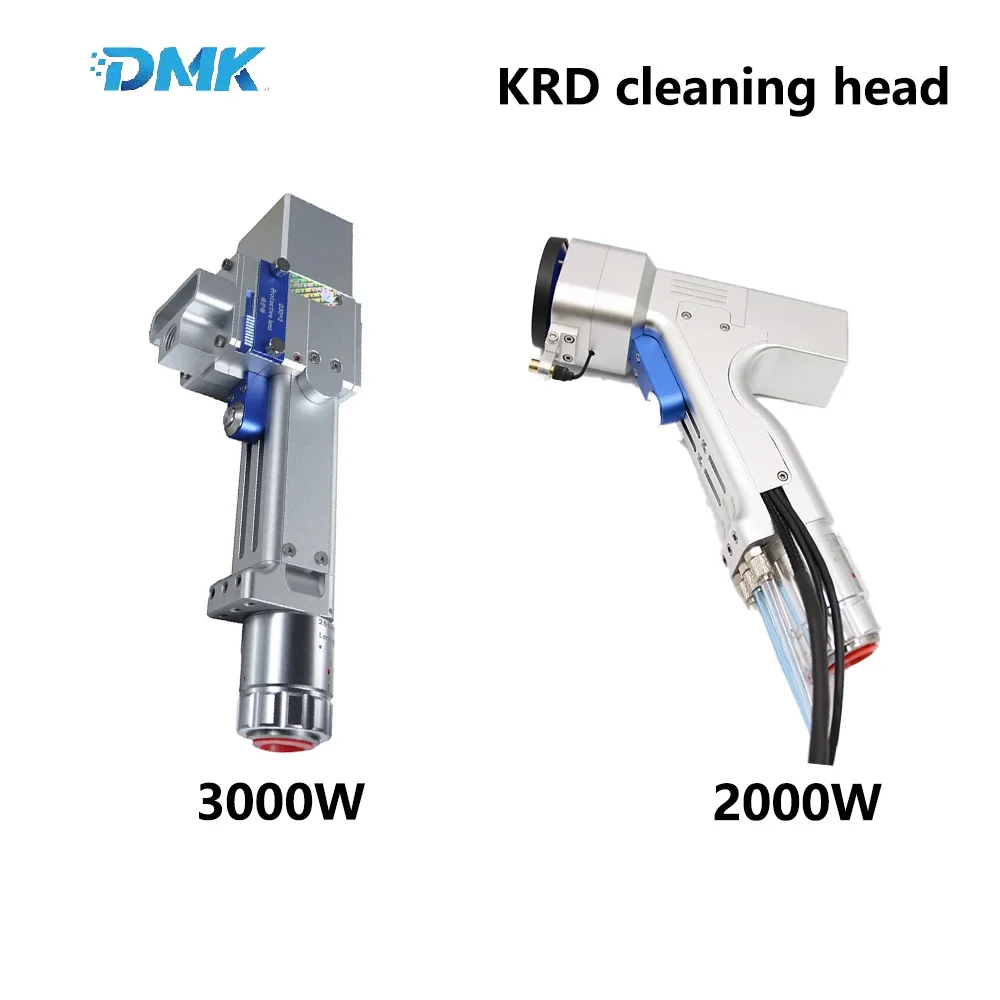 KRD SCQX-1S CW Laser Cleaning head 2000W/3000W CW Molduation KRD Handheld Fiber Laser Cleaning Machine Scanner Head Rust Removal