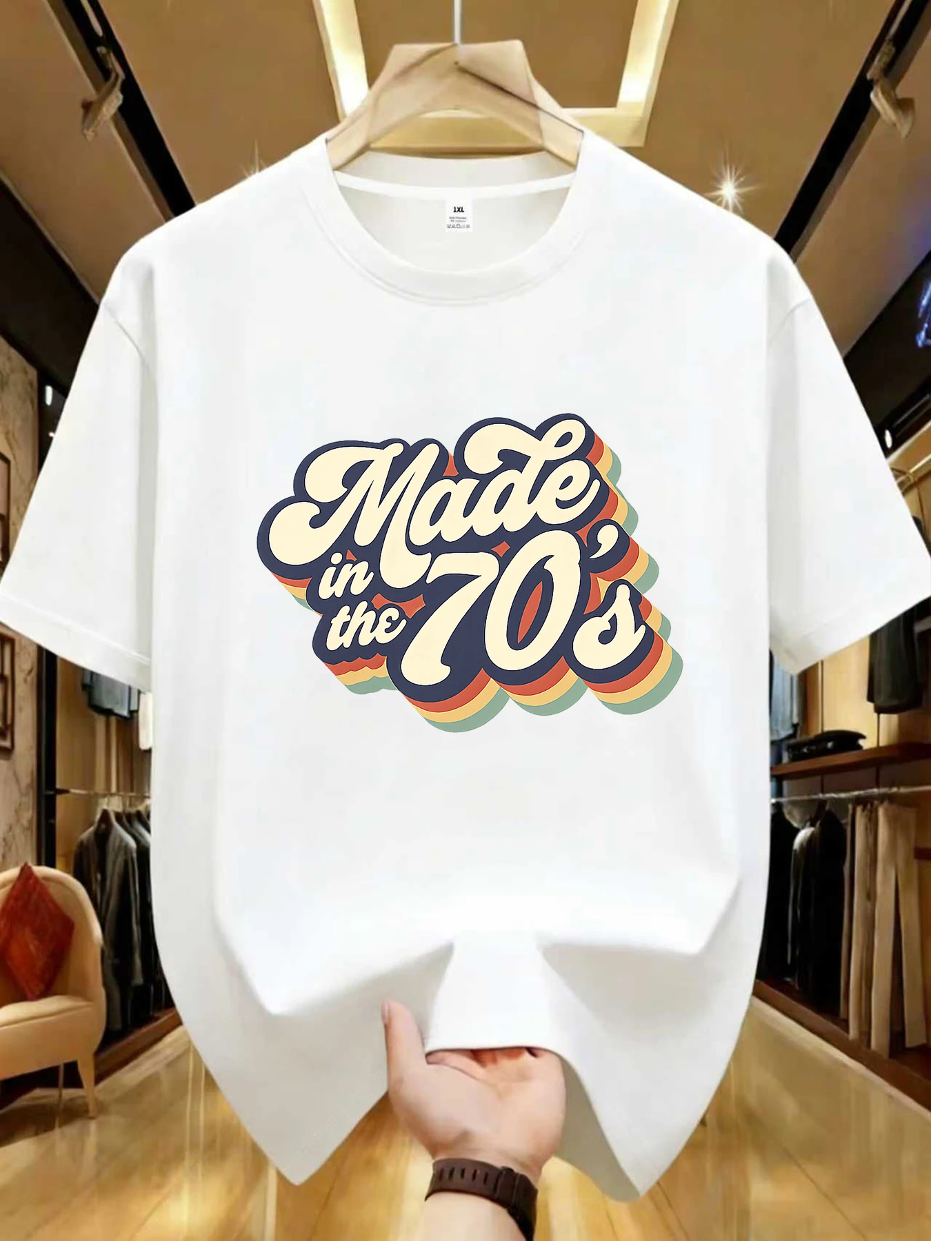 

【WZM1021277】Женская летняя повседневная футболка больших размеров с круглым вырезом и креативным принтом, с короткими рукавами, в уличном стиле, универсальная.