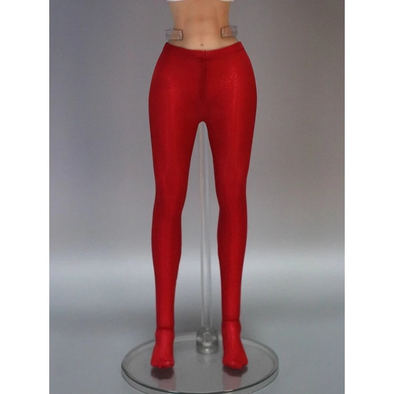 1/6 Scale Thin Ice Silk Conjoined Body Leggings Female Soldier Pantyhose Socks Model Female for 12'' Toy Action Body Accessory