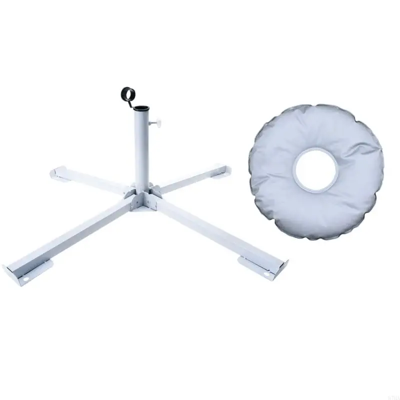 

Металлическая основа для уличных зонтов с наполнителем из водного песка для устойчивости к ветру в садовых патио, для на пляже