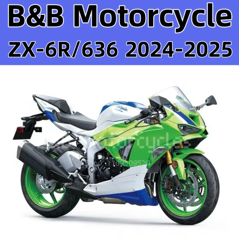 

For KAWASAKI ZX6R 2024 2025 ZX 6R 2024 2025 Full Fairings for 636 2024 2025 New ABS Bodywork Fairings Kit Injection Molding