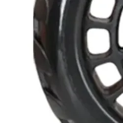 

4pcs 75mm Diameter Black Plastic Luggage Suitcase Replacement Wheels With 24mm Width Quiet Wear Resistant Casters For Trolley Tr