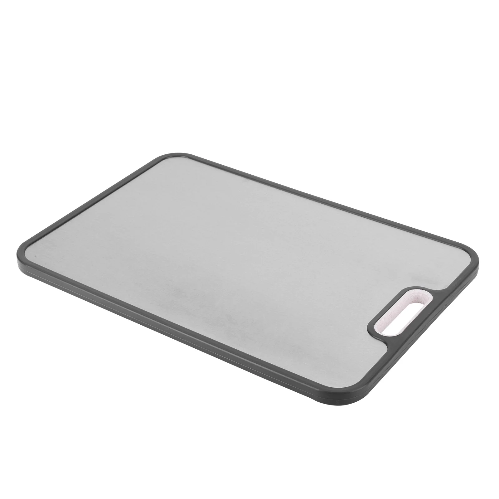 

Dual-Sided Cutting Board Reusable Double Sided Steel Cutting Board Thicken Large Meat Chopping Board for Fruit Vegetables Meat