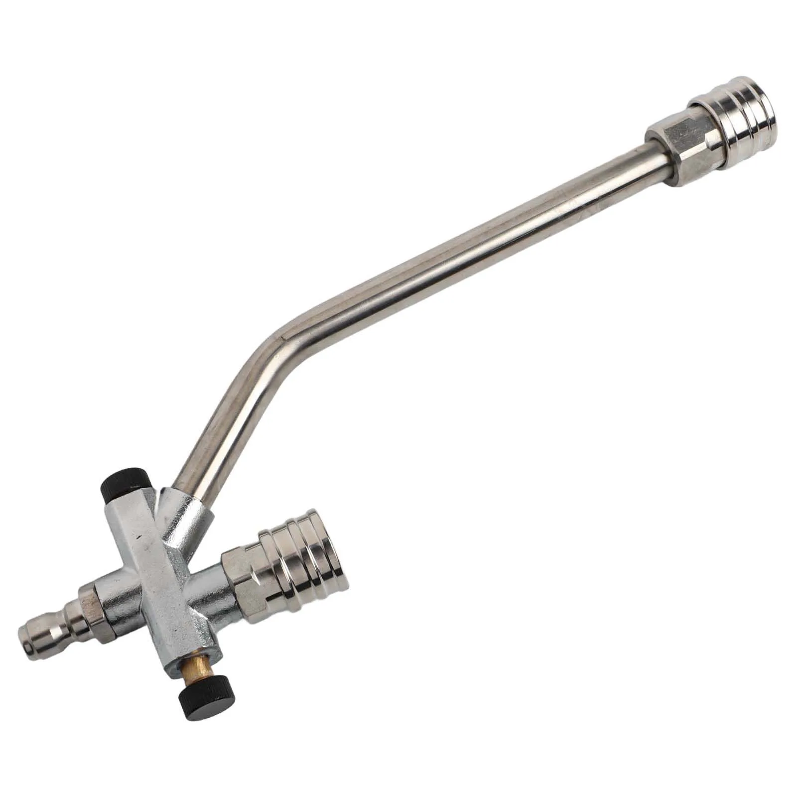 

As Shown In The Picture Dual Head Connector Pressure Washer Accessories Easy Switching Efficient Cleaning Innovative Design