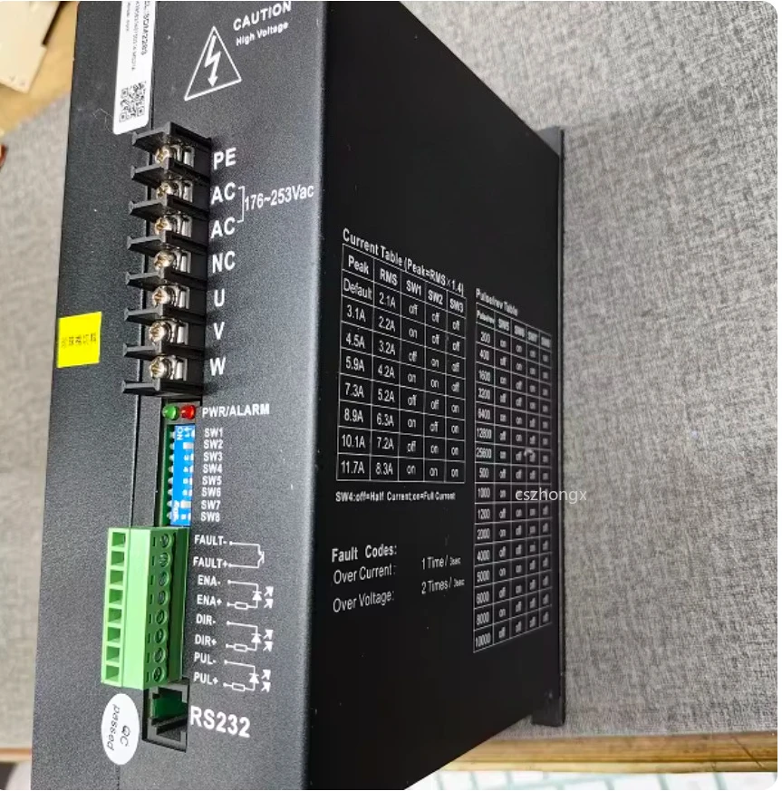 220VAC 2-Phase high voltage stepper drive ND2278，Original 1.0A-7.8A Driver it's latest version ND227